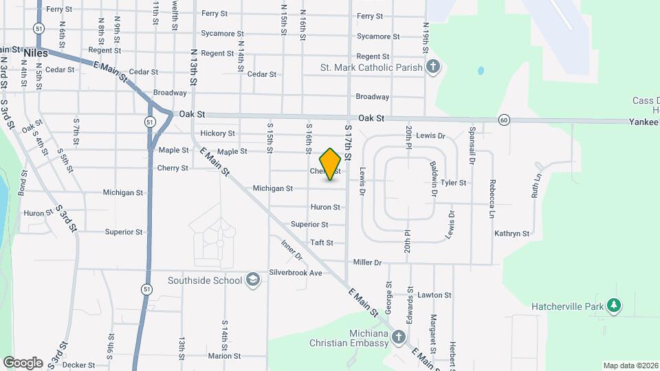 1629 Michigan st Mapa y Detalles de la Ubicación