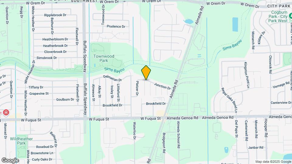14407 Acuna Ln Map and Location Details