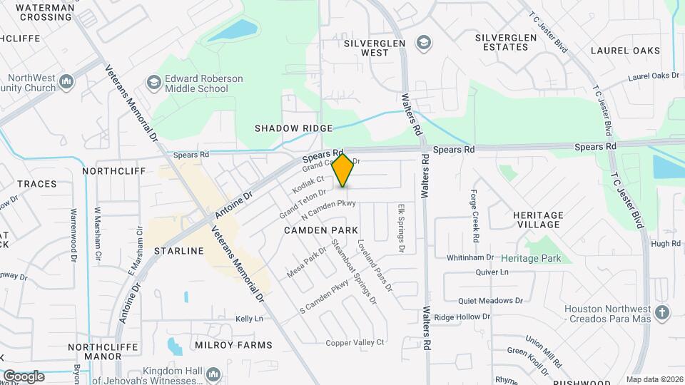 12011 Monument Valley Dr Map and Location Details