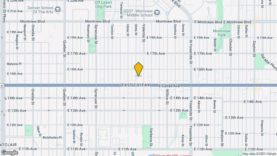 Uinta Street Triplexes Mapa y Detalles de la Ubicación