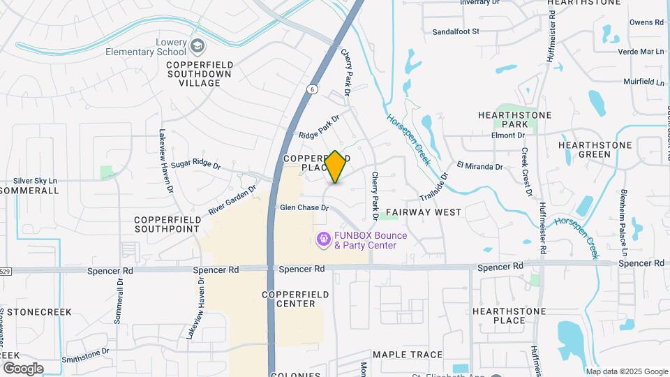 15523 Clear Valley Dr Map and Location Details