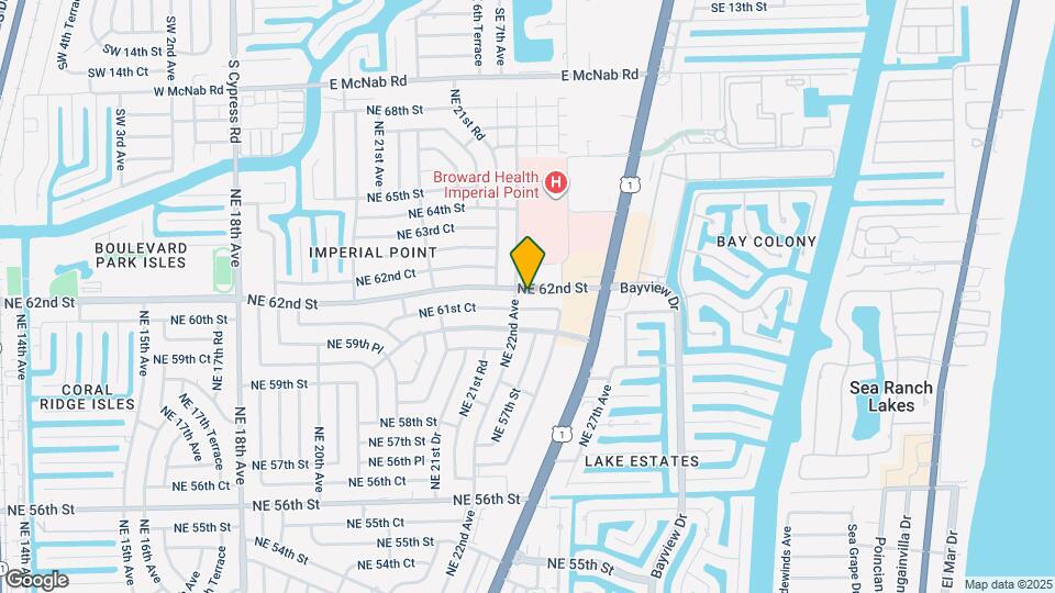 2210 NE 62nd St Map and Location Details