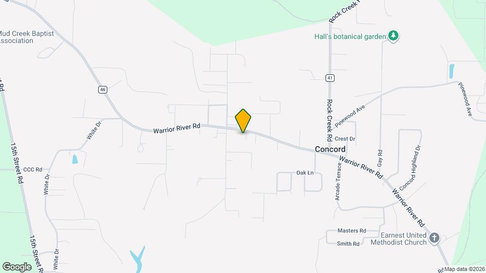 5930 Warrior River Rd Mapa y Detalles de la Ubicación