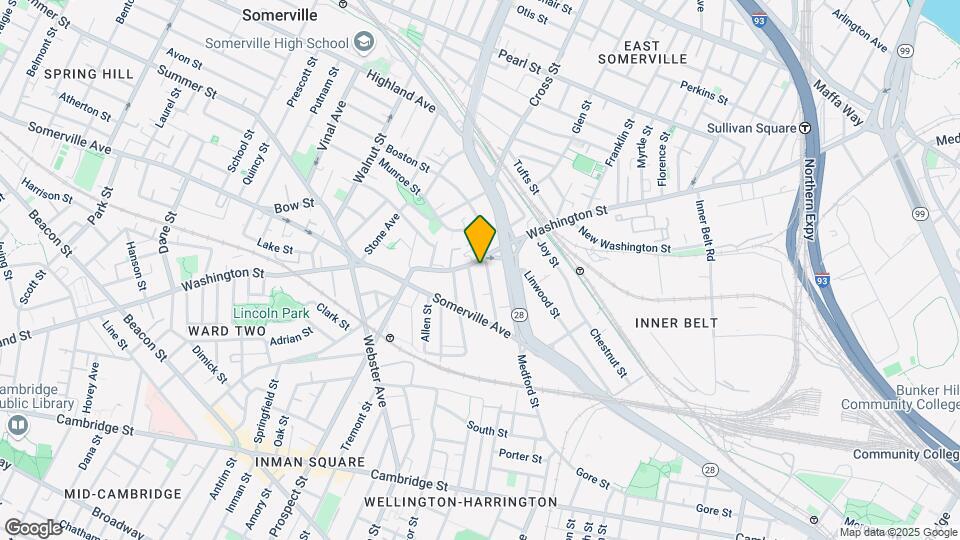 192 Washington St Mapa y Detalles de la Ubicación