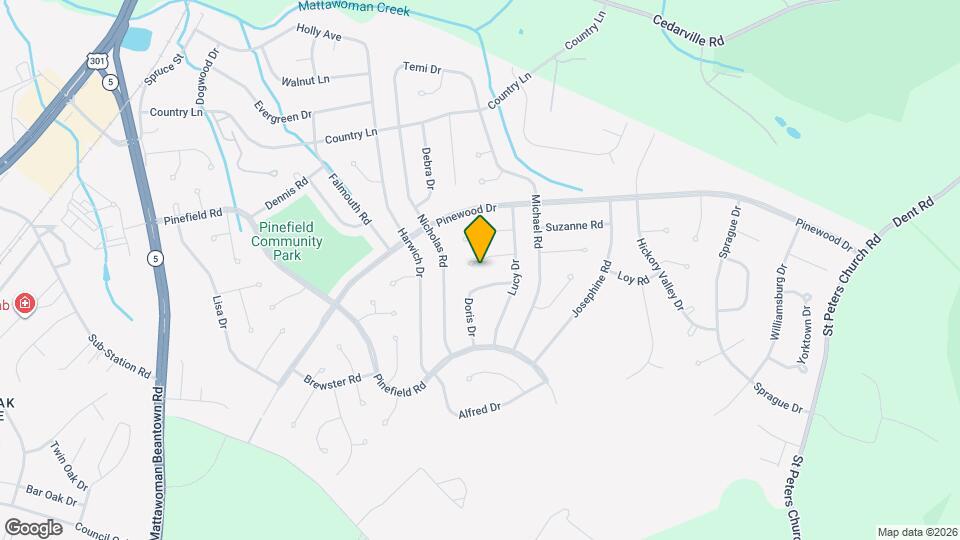 5611 Daniel Cir Map and Location Details