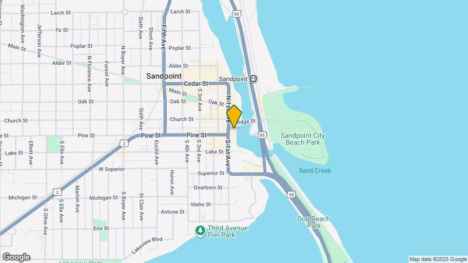 102-116 N 1st Ave Map and Location Details