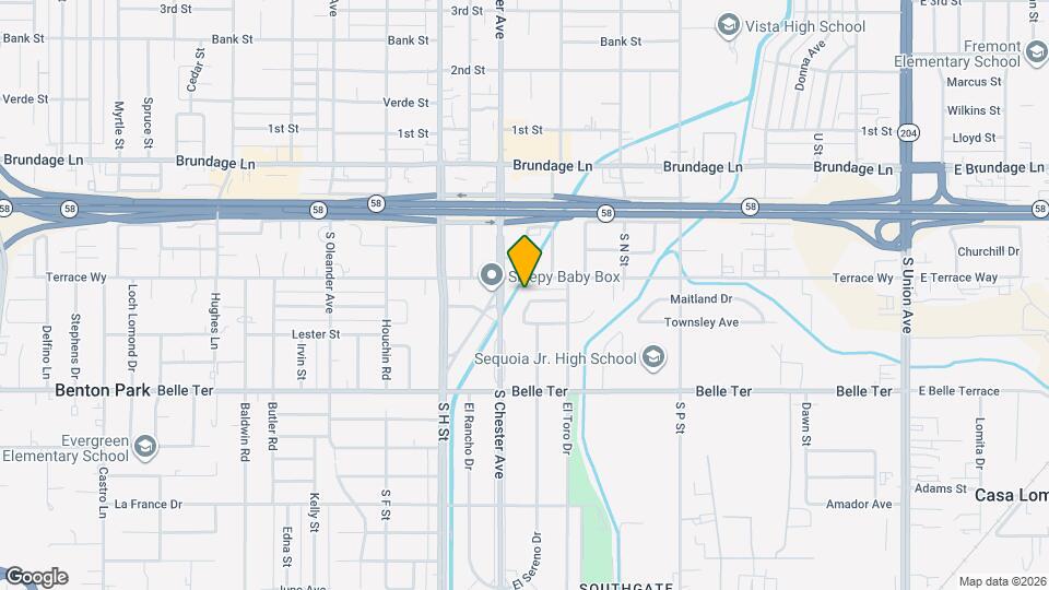 1400 Maitland Dr Map and Location Details