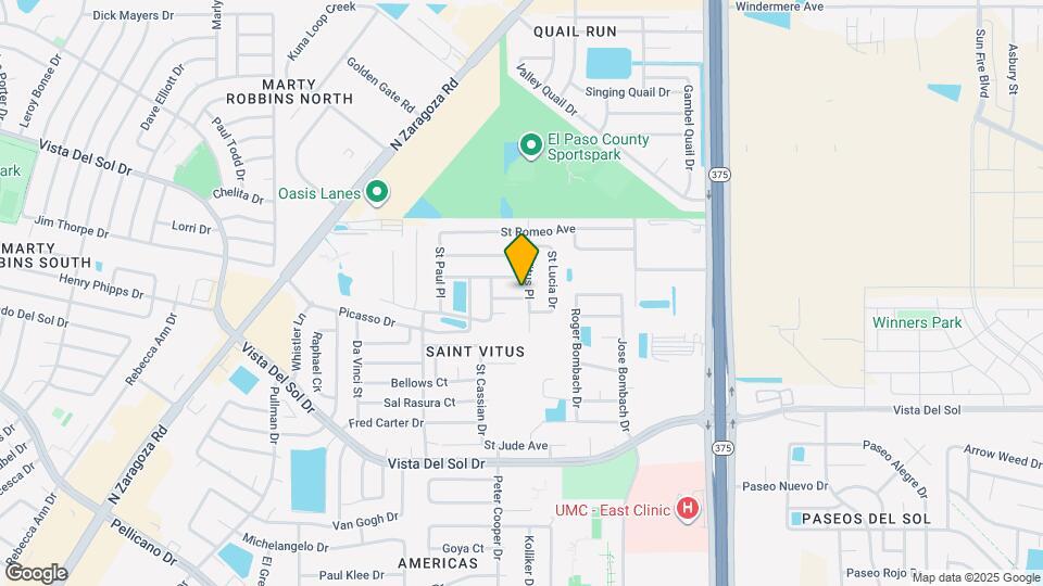 12145 St Francis Ct Map and Location Details