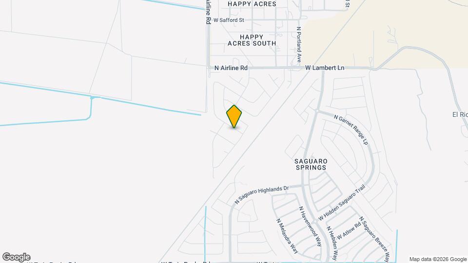 10155 N Leopard Gecko Terrace Map and Location Details