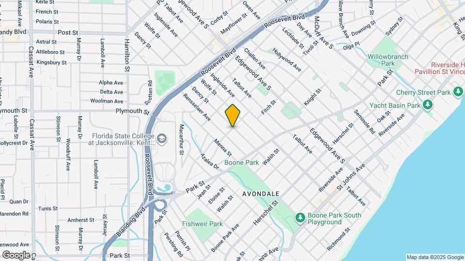 1372 Dancy St Map and Location Details