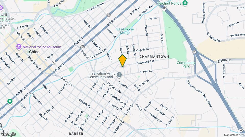 1520 Boucher St Map and Location Details