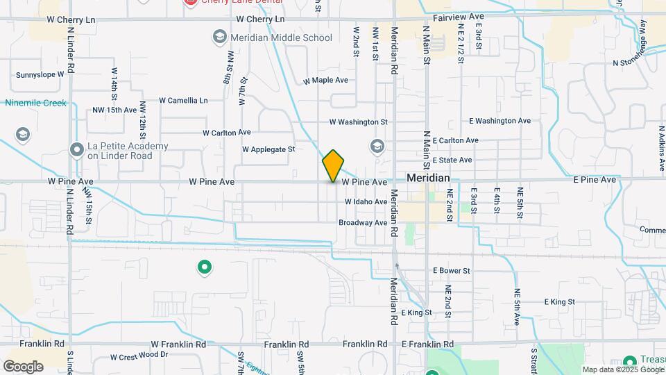 303 W Pine Ave Map and Location Details