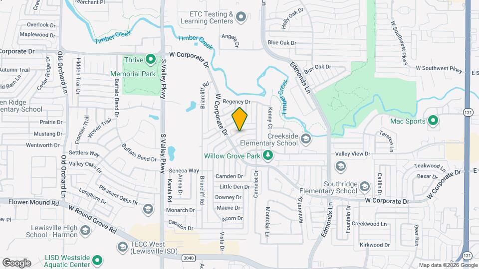 2010 Vista Dr Map and Location Details
