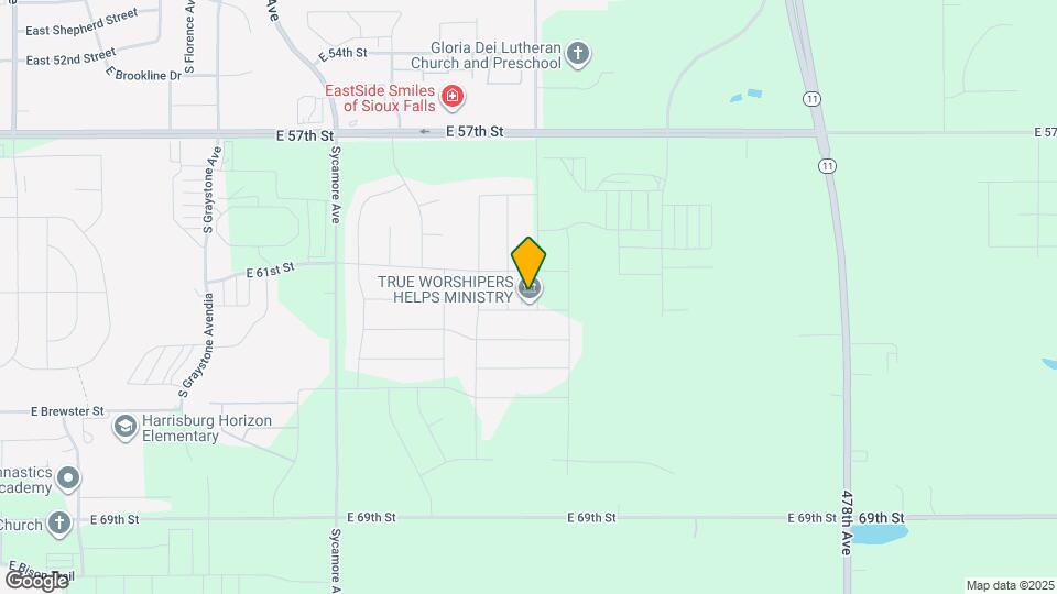 5513 S Dubuque Ave Map and Location Details