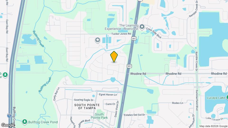 10530 Whispering Hammock Dr Map and Location Details