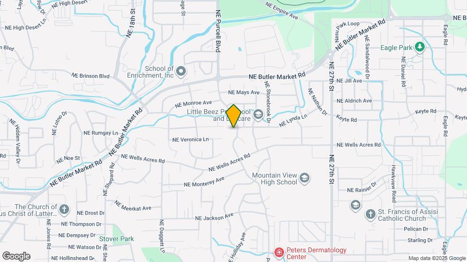 3009 NE Purcell Blvd Map and Location Details