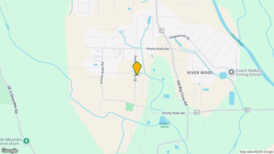 9943 Sequoyah Cv Dr SE Map and Location Details