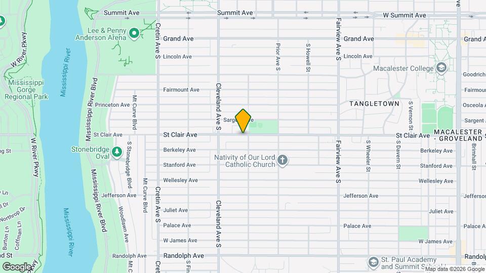 2008-2010 St Clair Ave Map and Location Details