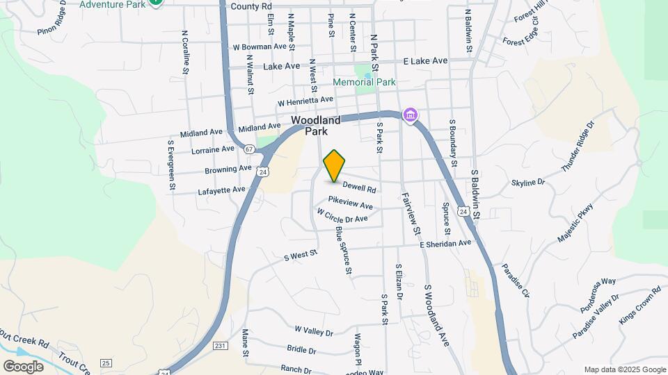 305 Dewell Rd Map and Location Details