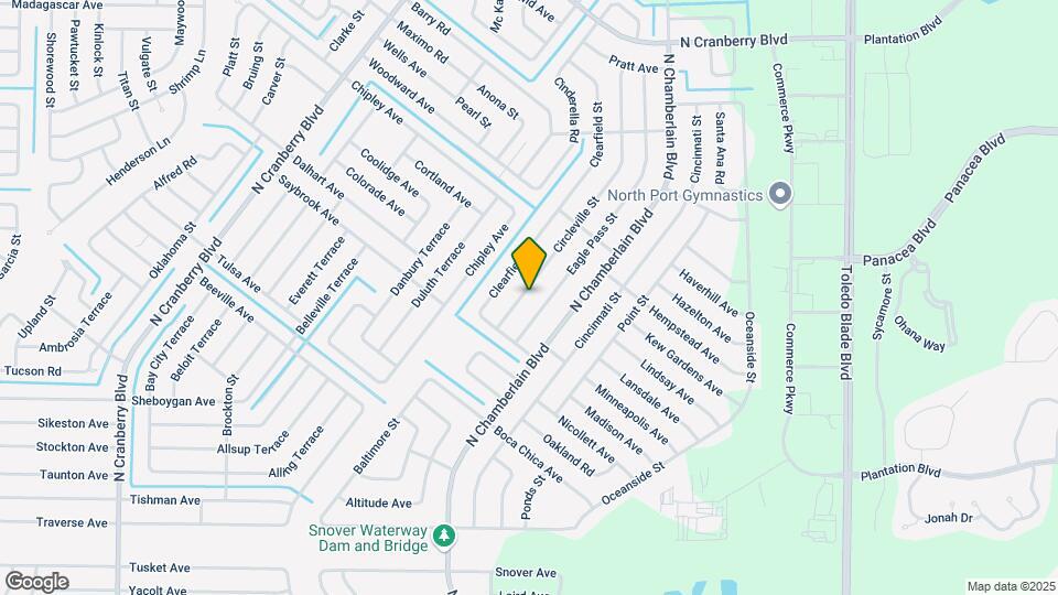3196 Circleville St Map and Location Details