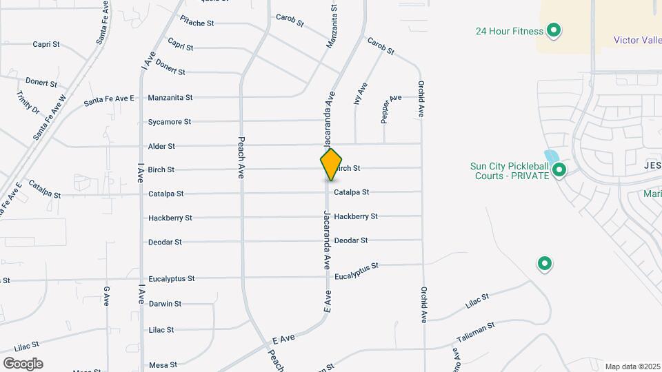 18240 Catalpa St Mapa y Detalles de la Ubicación
