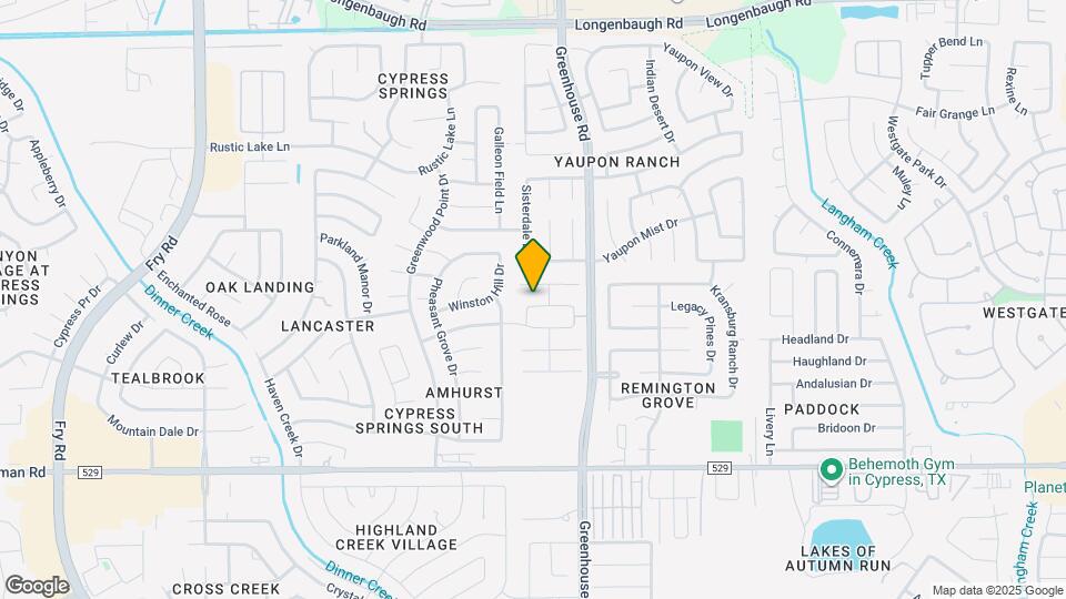 19614 Oleander Ridge Way Map and Location Details