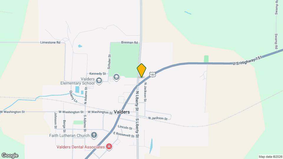 419 N Liberty St, Unit 3 Mapa y Detalles de la Ubicación