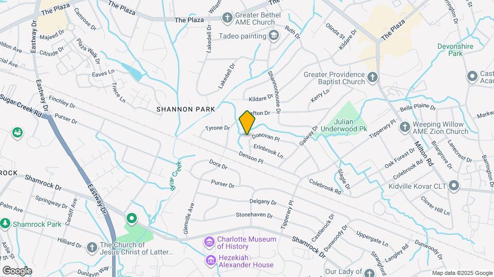 3331 Donovan Pl Map and Location Details