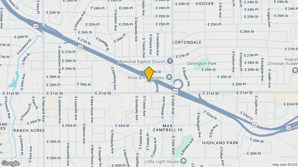Southern Elms Apartments Map and Location Details