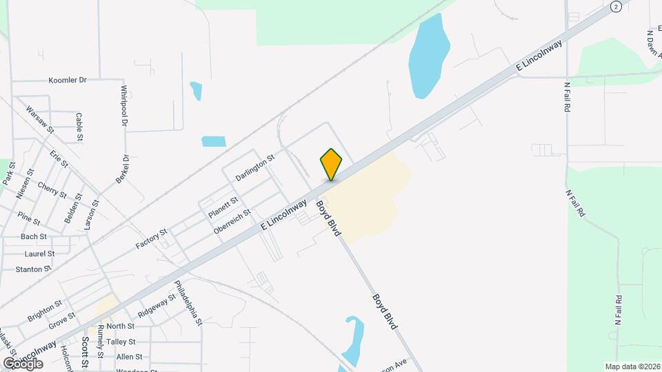 1306 Lincolnway, Unit 1306 Lincolnway Mapa y Detalles de la Ubicación