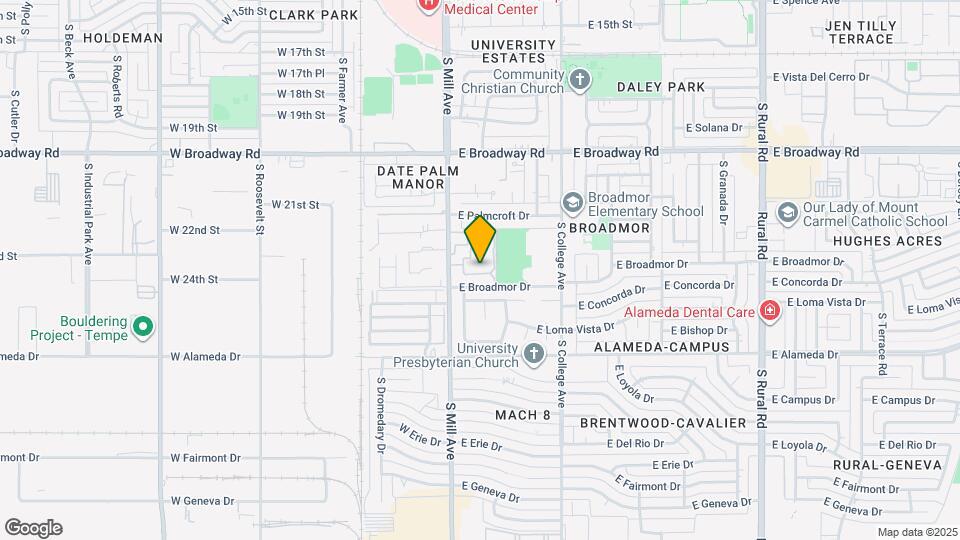 20 E Redondo Dr Map and Location Details