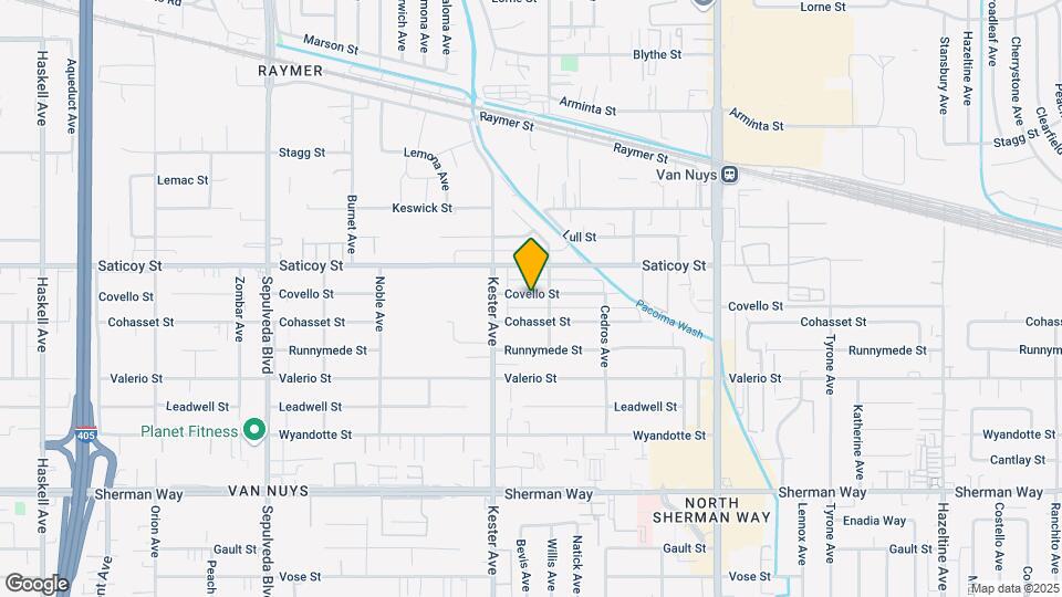 14816 Covello St Map and Location Details