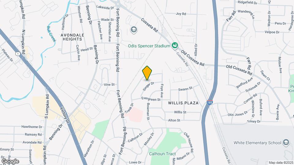 1417 Clark Ave Map and Location Details