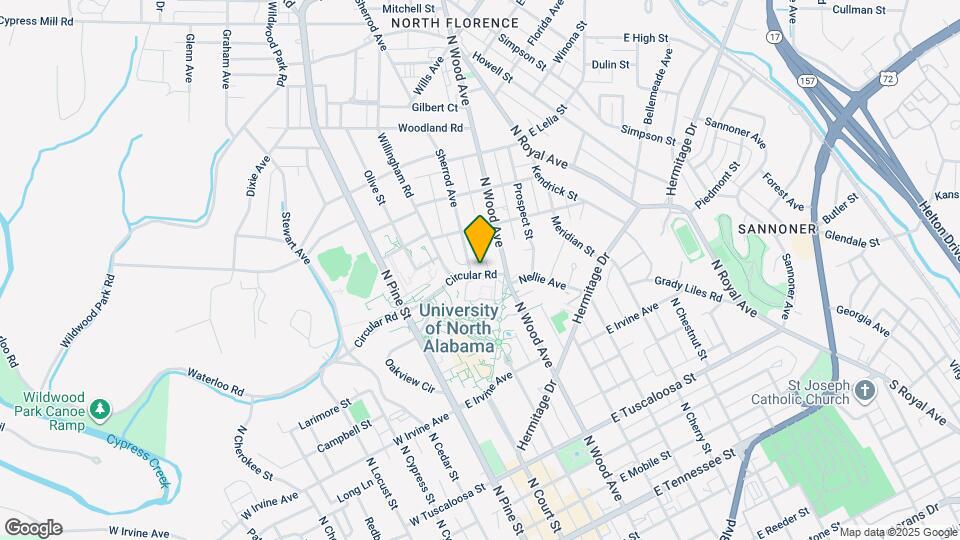 120 Circular Rd, Unit Apartment 1 Map and Location Details