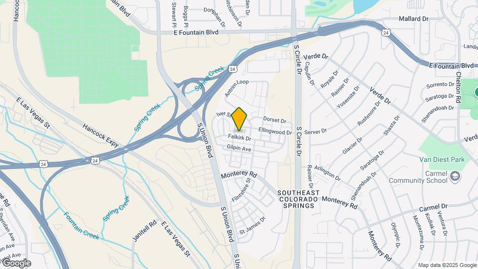 2230 Falkirk Dr Map and Location Details