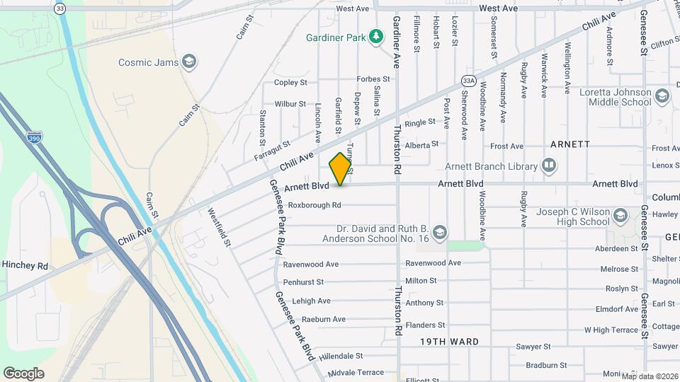 767 Arnett Blvd Mapa y Detalles de la Ubicación