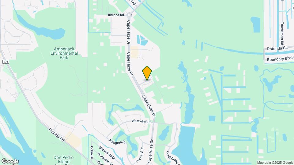 3921 Cape Haze Dr Map and Location Details