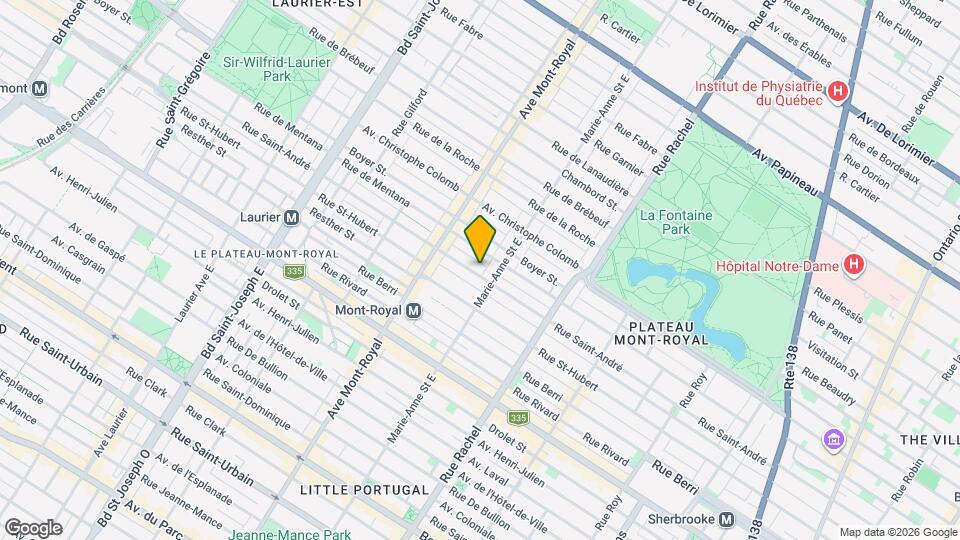 4381-4383 Saint-André Rue Map and Location Details