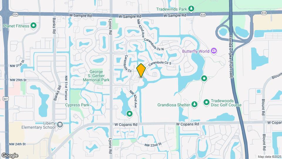3050 NW 42nd Ave, Unit C209 Map and Location Details