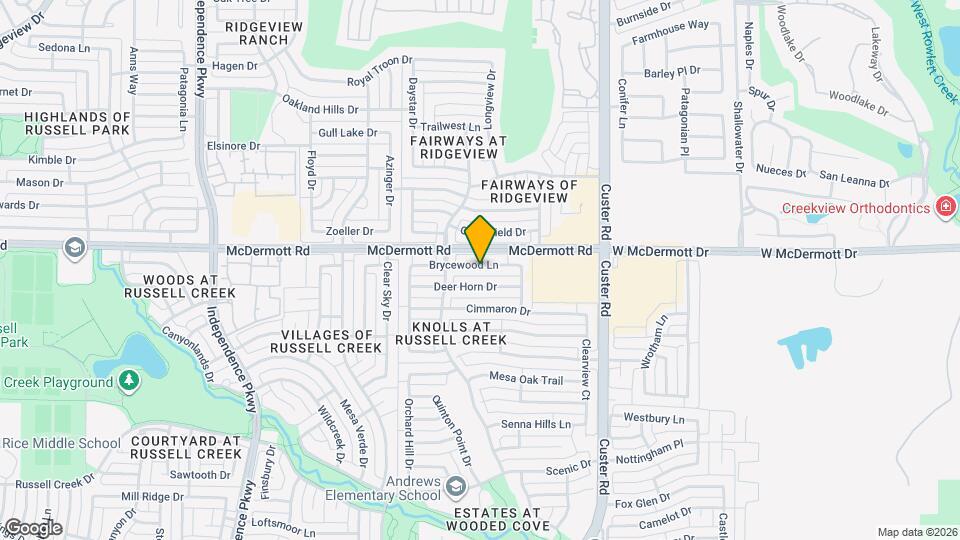 2440 Brycewood Ln Map and Location Details