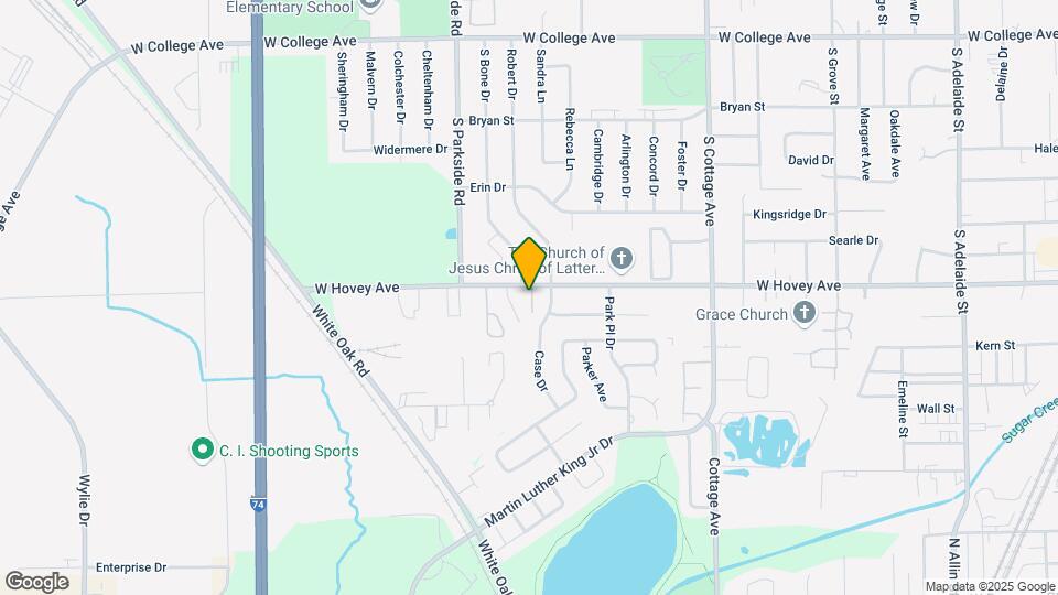 405 Park Creek Ct Map and Location Details