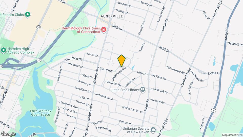 203 Ridgewood Ave, Unit 1 Mapa y Detalles de la Ubicación