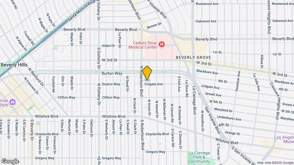 435 Arnaz Dr Map and Location Details