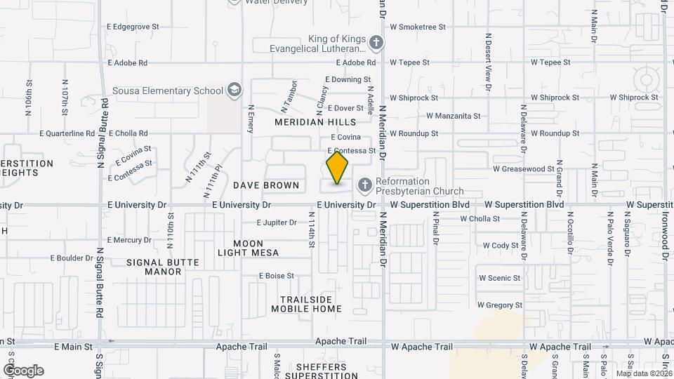 11446 E Cicero St, Unit 64 Map and Location Details