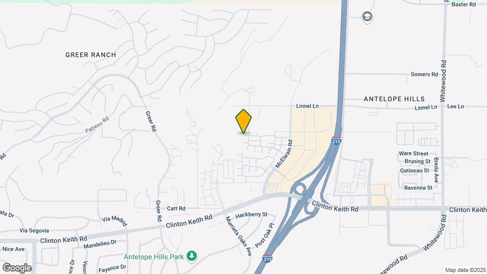 27520 Peony Ln Map and Location Details