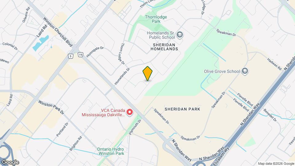 2595 Altadena Ct Map and Location Details