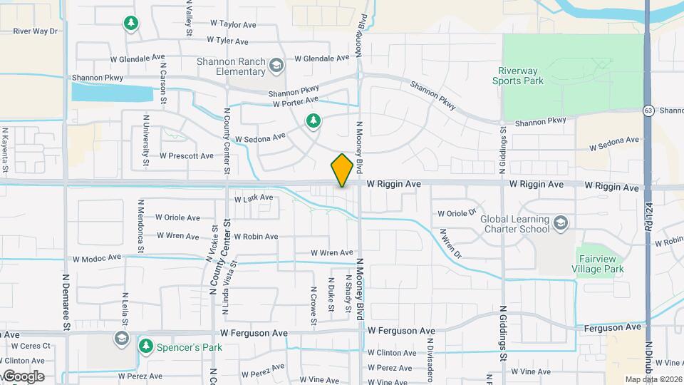 2150 W Lark Ave Mapa y Detalles de la Ubicación