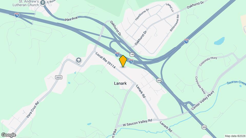 3453 Lanark Rd Map and Location Details