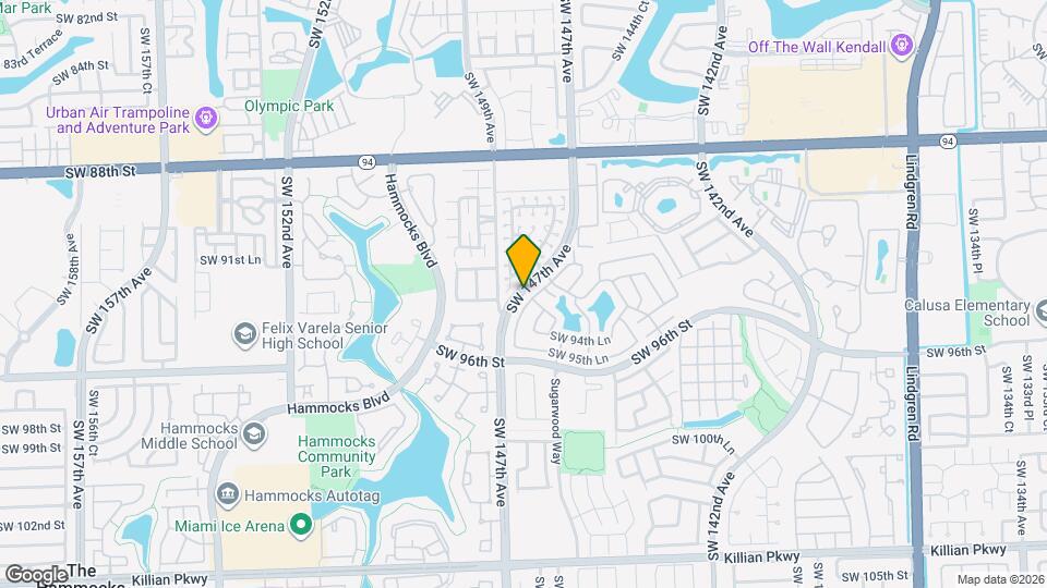 9249 SW 147th Ave Map and Location Details