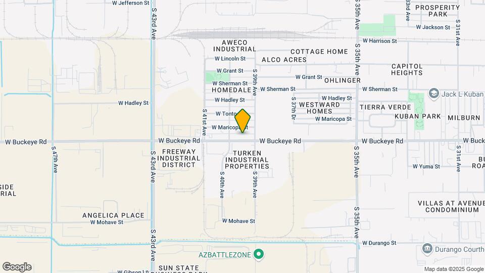 3922-3926 W Buckeye Rd Map and Location Details